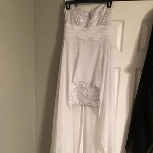 Hi/low cocktail dress